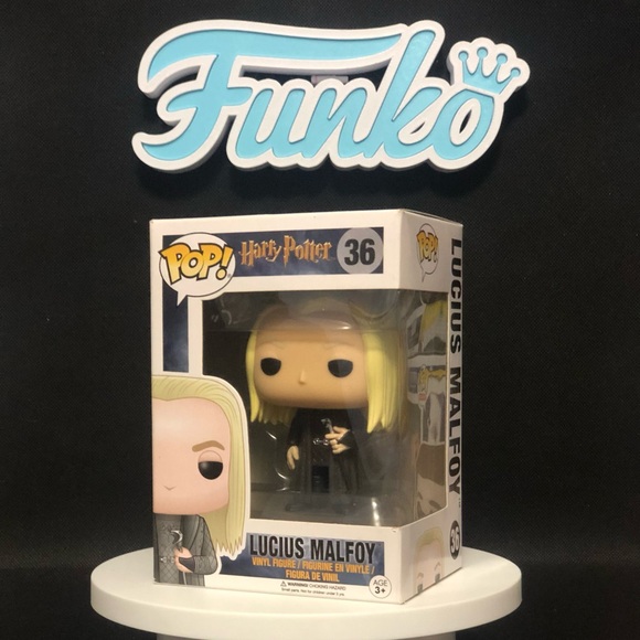 Lucius Malfoy- 36 **RARE** - Harry Potter- Great Condition- Funko - Picture 3 of 8